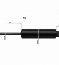 Lockable Gas Springs – Infinitely Adjustable, Rigid or Flexible Locking