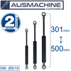 From 301mm ∼ Up to 500mm Length Gas Spring M6 Gas Strut Gas Pressure Damper with Eyelets