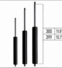 From 300mm ∼ Up to 399mm Length Gas Spring M8 Gas Strut Gas Pressure Damper