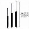 From 300mm ∼ Up to 450mm Length Gas Spring M6 Gas Strut Gas Pressure Damper