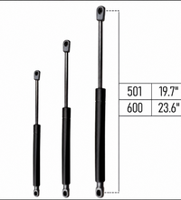 From 501mm ∼ Up to 600mm Length Gas Spring M6 Gas Strut Gas Pressure Damper with Ball Socket