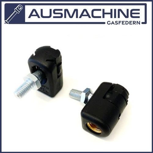 Plastic ball joint for Gas pressure dampers