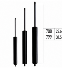 From 700mm ∼ Up to 799mm Length Gas Spring M8 Gas Strut Gas Pressure Damper