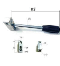 Lever Release with Mounting Hole for Lockable Gas Spring