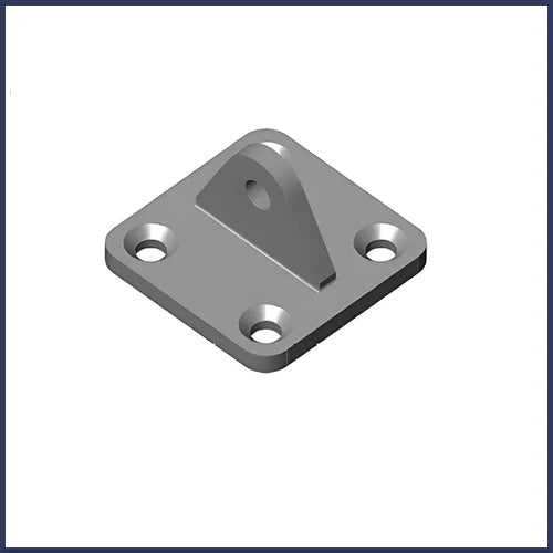 Fastening Plate for Clevis Wall/Floor Connection Welded Fitting