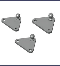 Side Mounting Plate Fitting Holder with Ball Head for Gas Spring Gas Strut Gas Pressure Damper