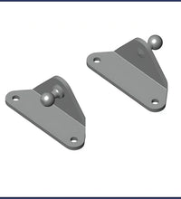 Fitting with Ball Mounting Plate Holder 8/10mm Ball Pin for Gas Spring