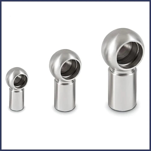 Ball Socket Made of Stainless Steel Ball Head Mount for Gas Spring Gas Strut Gas Pressure Damper