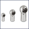 Ball Socket Made of Stainless Steel Ball Head Mount for Gas Spring Gas Strut Gas Pressure Damper