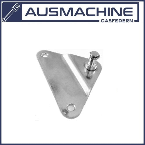 Mounting plate for gas strut with Bolt Stainless steel