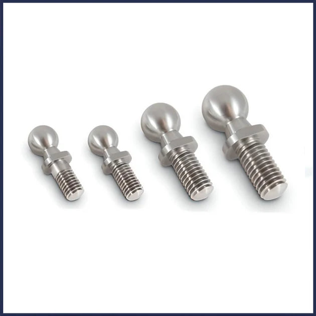Stainless Steel Ball Stud – M6 / M8 Threaded Ball Pin