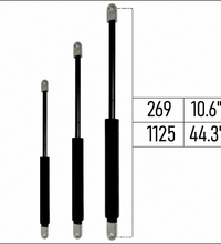 From 330mm ∼ Up to 1185mm Length Gas Spring M10 Gas Strut Gas Pressure Damper