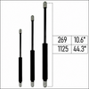From 330mm ∼ Up to 1185mm Length Gas Spring M10 Gas Strut Gas Pressure Damper
