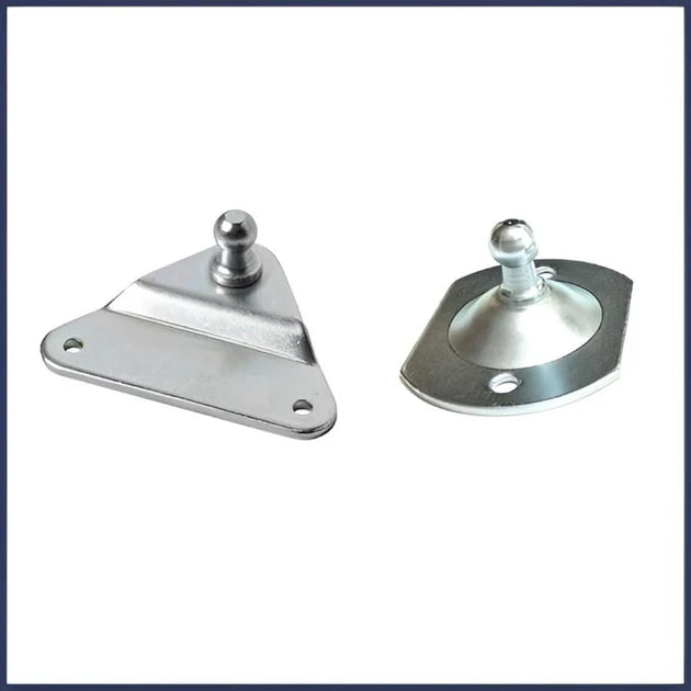 Mounting Plate for Gas Spring with Ball Stud Stainless Steel