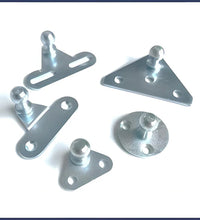 Side Holder for Gas Spring Fittings with Ball Head Mounting Plate